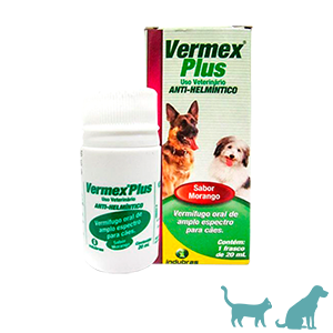 Vermex Plus Oral 20ml - Indubras
