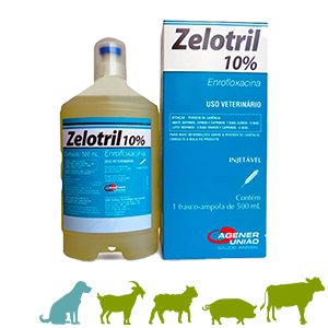 Zelotril 10% Injetável 500ml - Agener