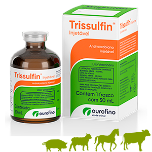 Trissulfin Injetável 50ml - Ourofino