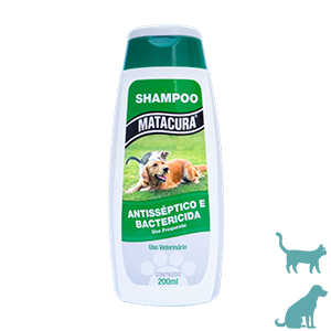 Shampoo Matacura Antisséptico 200ml - Matacura