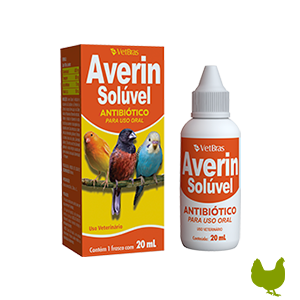 Averin Solúvel 20ml - Vetbras