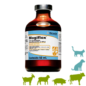 Mogiflox 10% Injetável 50ml - Bimeda