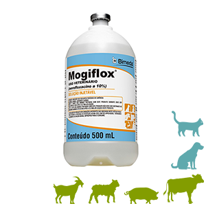 Mogiflox 10% Injetável 500ml - Bimeda