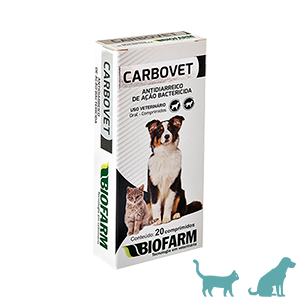 Carbovet (20 Comprimidos) - Biofarm