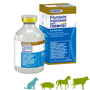 Flunixin Chemitec Injetável 50ml - Chemitec