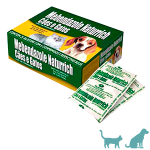 Mebendazole Cães E Gatos (150 Comprimidos) - Naturrich