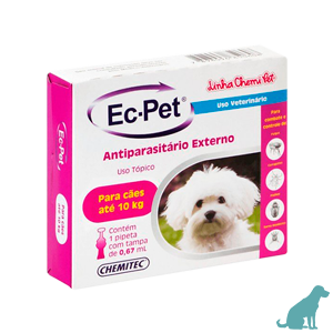 Ec-pet 0,67ml Cães Até 10kg (1 Cápsula) - Chemitec
