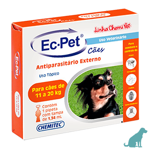 Ec-pet 1,34ml Cães de 11 A 20kg (1 Cápsula) - Chemitec