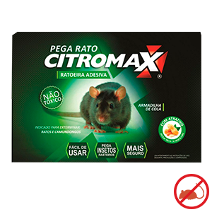 Raticida Adesivo Citromax Pega Rato - Citromax