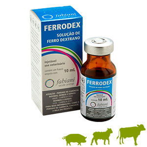 Ferrodex Injetável 10ml (com Caixa) - Fabiani
