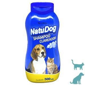 Shampoo Natu Dog Clareador 500ml - Vetbras