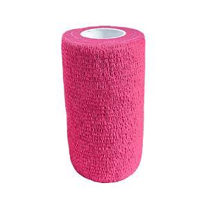 Bandagem Adesiva 4,5m X 10cm Rosa - Agrozootec