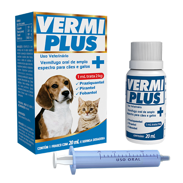 Vermiplus 20ml - Vetbras
