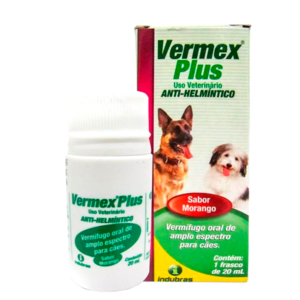 Vermex Plus Oral 20ml - Indubras