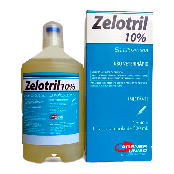 Zelotril 10% Injetável 500ml - Agener