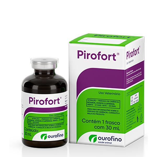 Pirofort Injetável 30ml - Ourofino