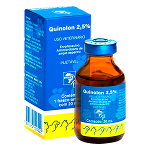 Quinolon 2,5% Injetável 20ml - Bravet