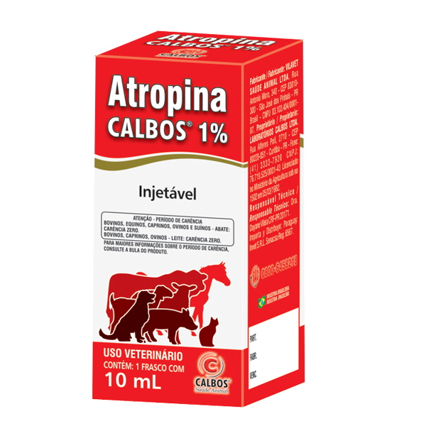 Atropina 10ml - Calbos