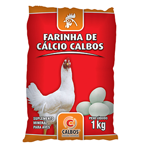Farinha de Cálcio 1kg - Calbos