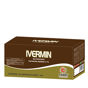 Ivermectina Ivermin 1ml (display C/50 Unidades) - Calbos