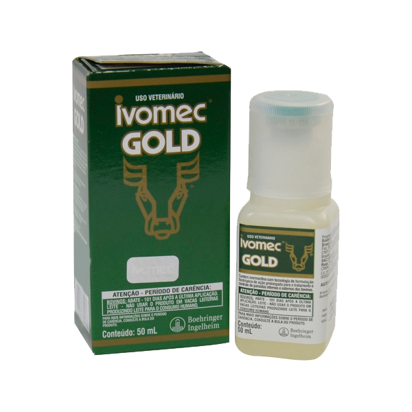 Ivomec Gold Injetável 50ml - Merial