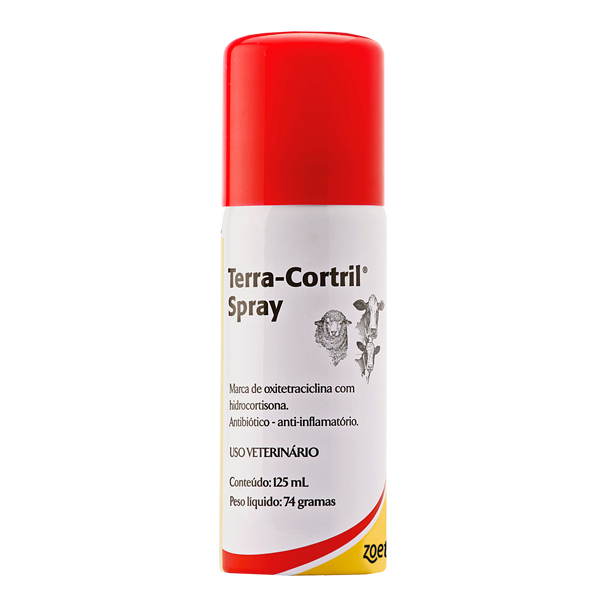 Terra-cortril Spray 125ml 74g - Zoetis