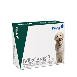 Ivercanis 3mg (04 Comprimidos) - World