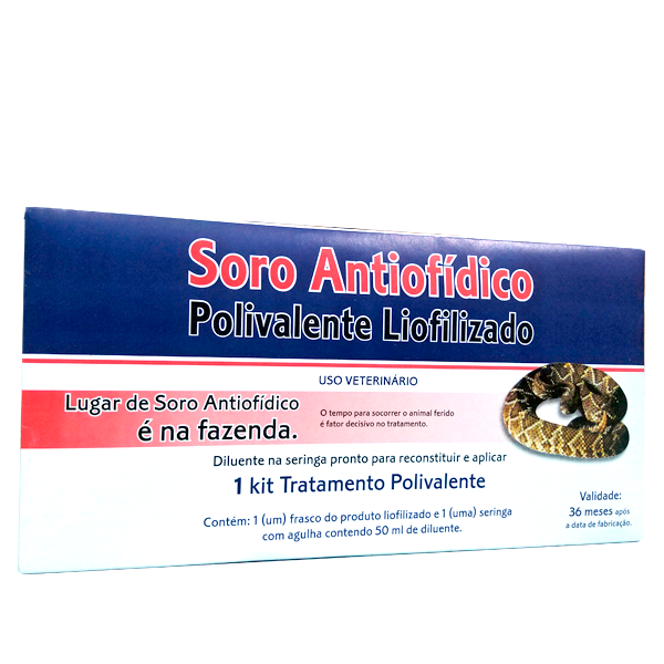Soro Antiofídico Rasg Aplik 50ml - Lema
