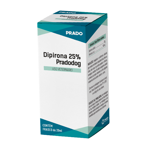 Dipirona Oral 25% 20ml - Prado