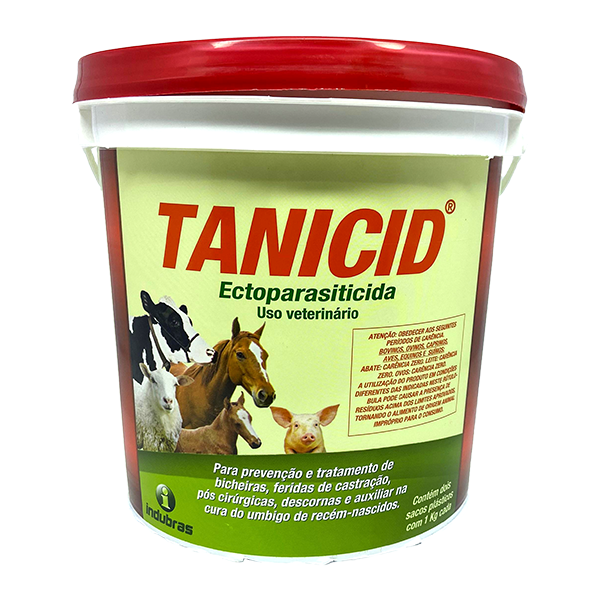 Tanicid Pó 2,0kg - Indubras
