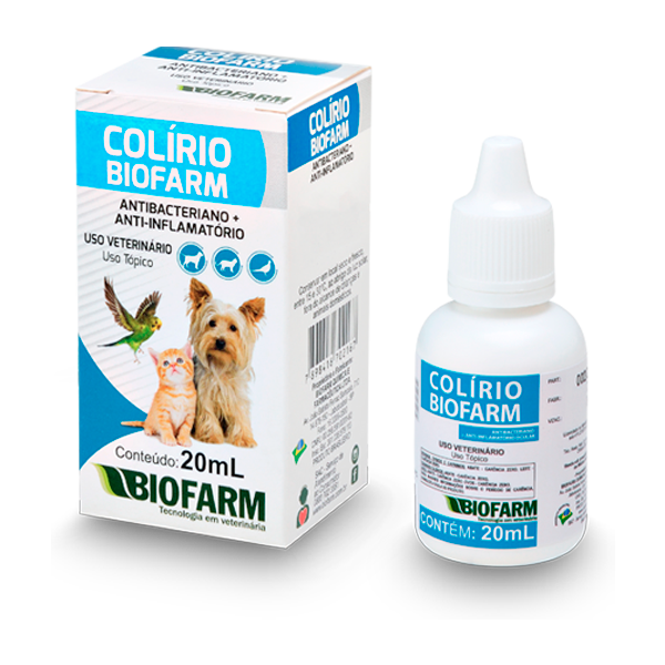 Colírio Pet Biofarm 20ml - Biofarm