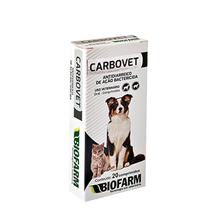 Carbovet (20 Comprimidos) - Biofarm