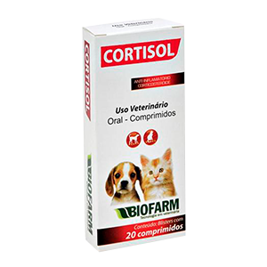 Cortisol Pet 20 Comprimidos - Biofarm