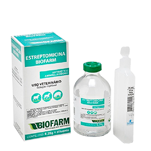 Estreptomicina Injetável 6,25g - Biofarm