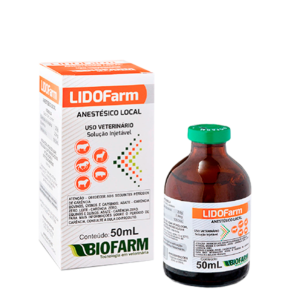 Lidofarm Injetável 50ml - Biofarm