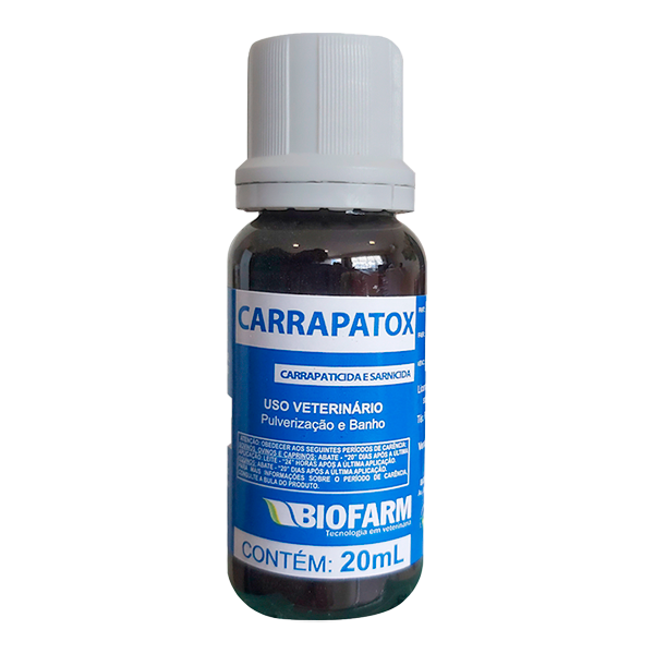 Carrapatox Pulverização 20ml - Biofarm