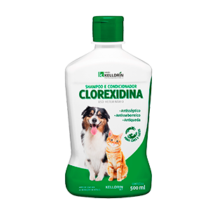 Shampoo Condicionador Clorexidina 500ml - Kelldrin