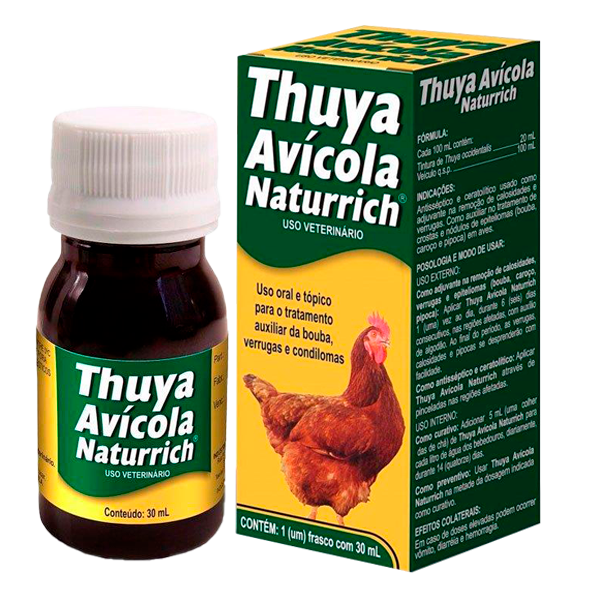 Thuya Avícola 30ml - Naturrich