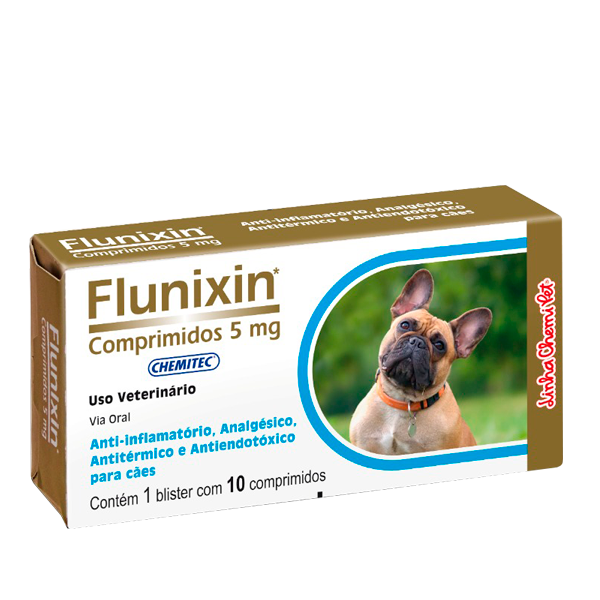 Flunixin 5mg (10 Cápsulas) - Chemitec