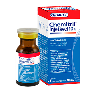 Chemitril 10% Injetável 10ml - Chemitec