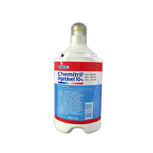 Chemitril 10% Injetável 500ml - Chemitec