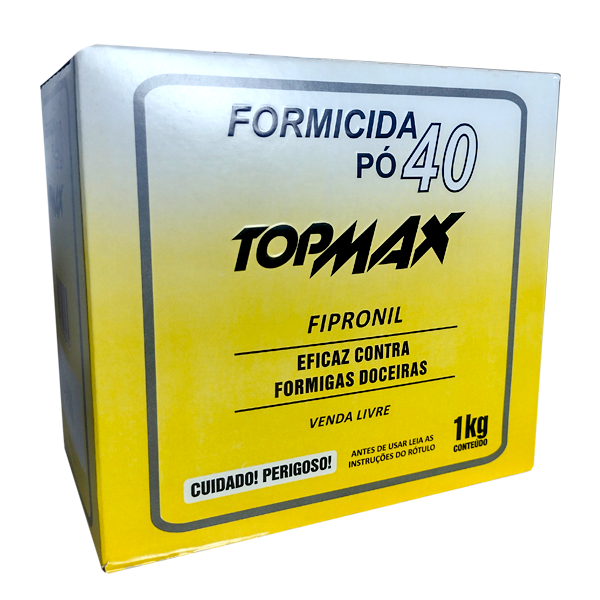Formicida Pó 40 Top Max 1kg Rosa - Citromax
