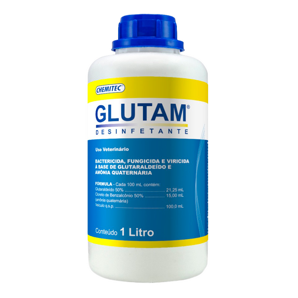 Glutam Desinfetante 1l - Chemitec