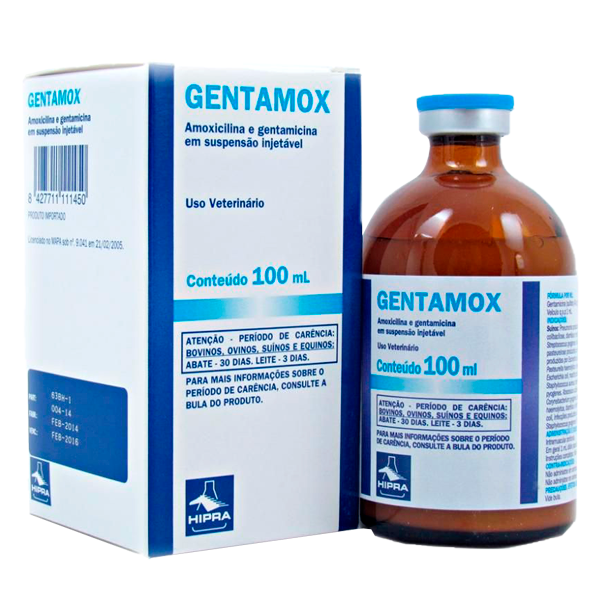 Gentamox Injetável 100ml - Hipra