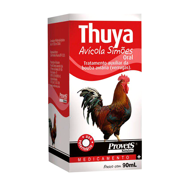 Thuya Avícola 90ml - Simões