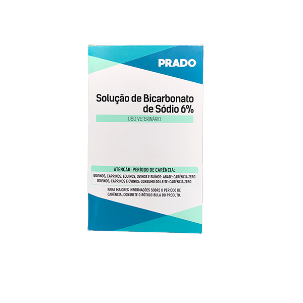 Solução de Bicarbonato de Sódio 6% 500ml C/ Equipo - Prado