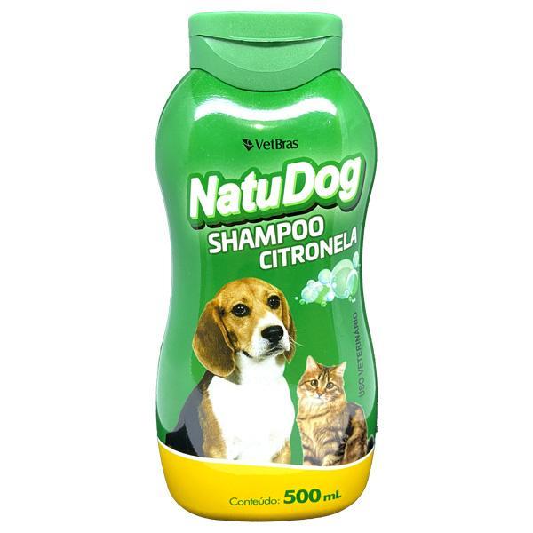 Shampoo Natu Dog Citronela 500ml - Vetbras