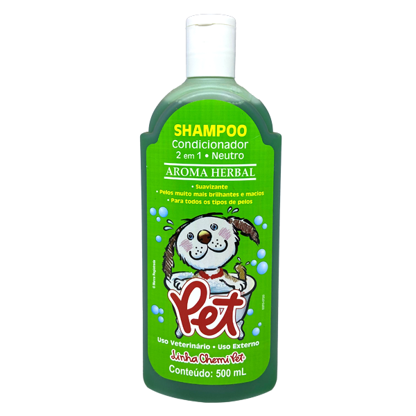 Shampoo Herbal 500ml - Chemitec